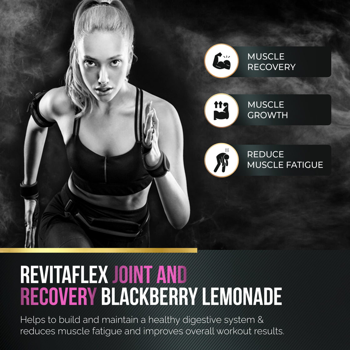 AntiSore Revitaflex Blackberry Lemonade Flavor Joint and Recovery - My Store